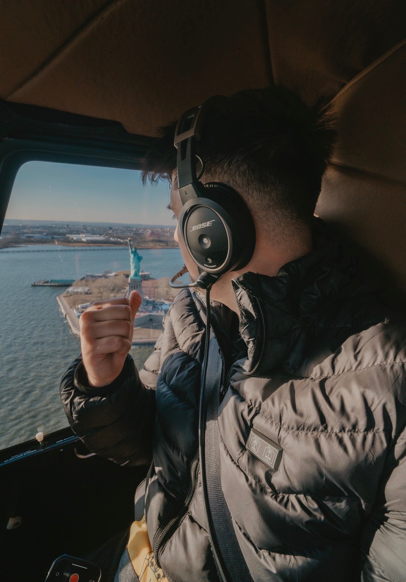 LIBERTY SKY VIEW TOUR (18-20) - DOORS ON | Private for 2 or 3 passengers