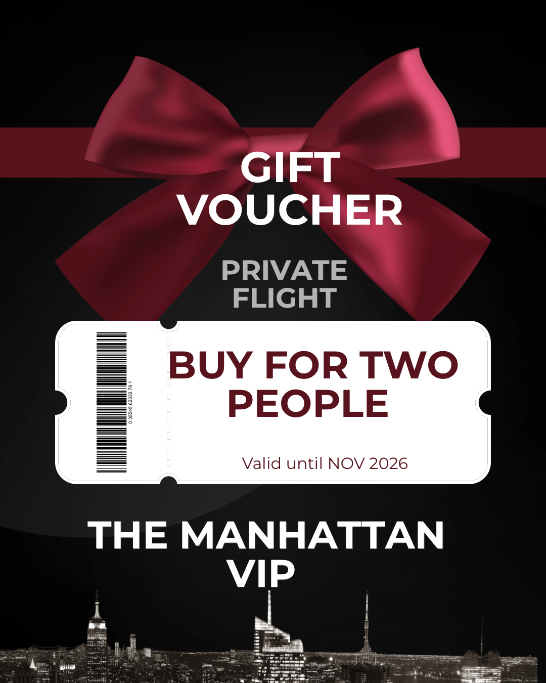 GIFT CARD - The Manhattan: VIP (DOORS ON)