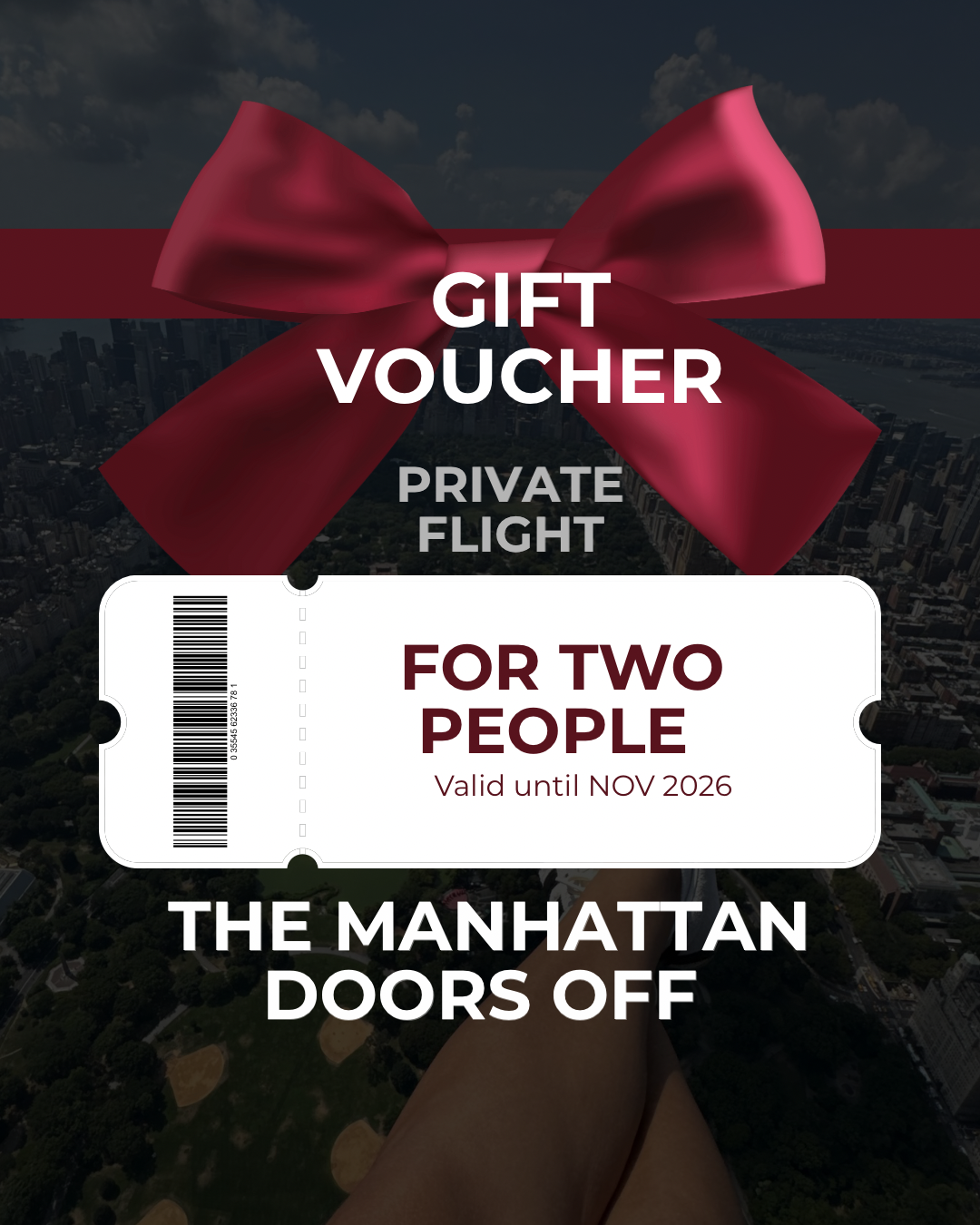 GIFT CARD - The Manhattan: VIP (DOORS OFF)
