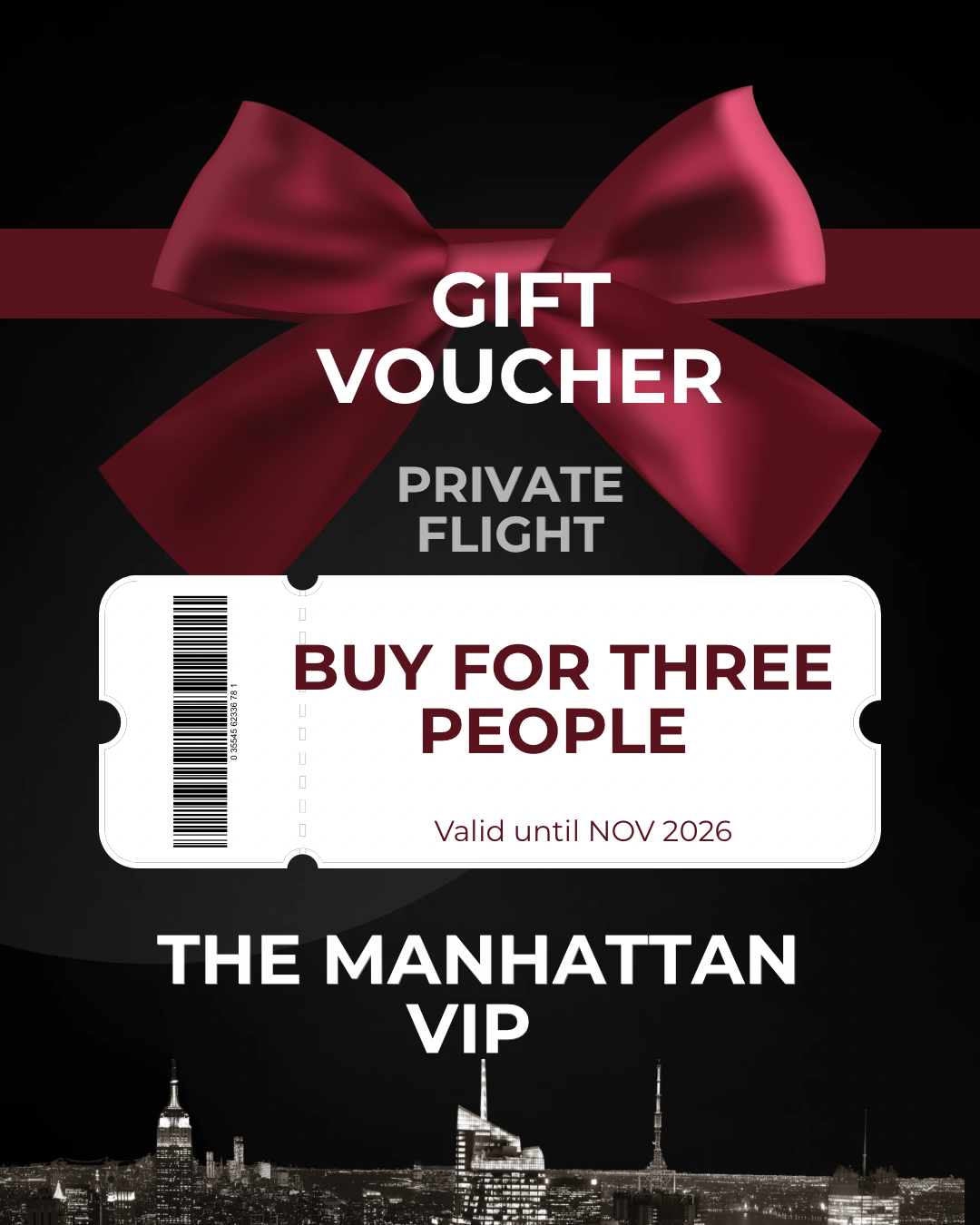 GIFT CARD - The Manhattan: VIP (DOORS ON)