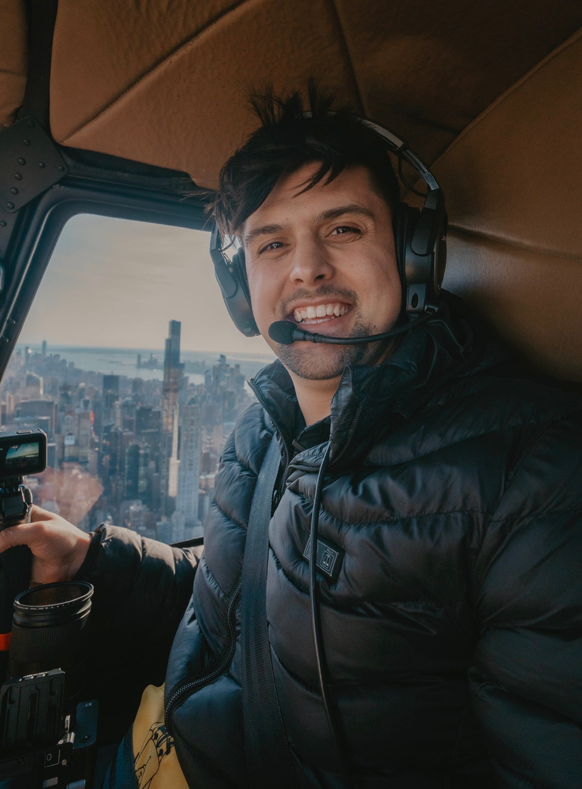 Tour privado en helicóptero VIP por Manhattan con puertas cerradas