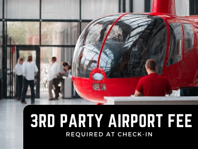 3RD PARTY AIPORT FEE - FOR TWO PEOPLE