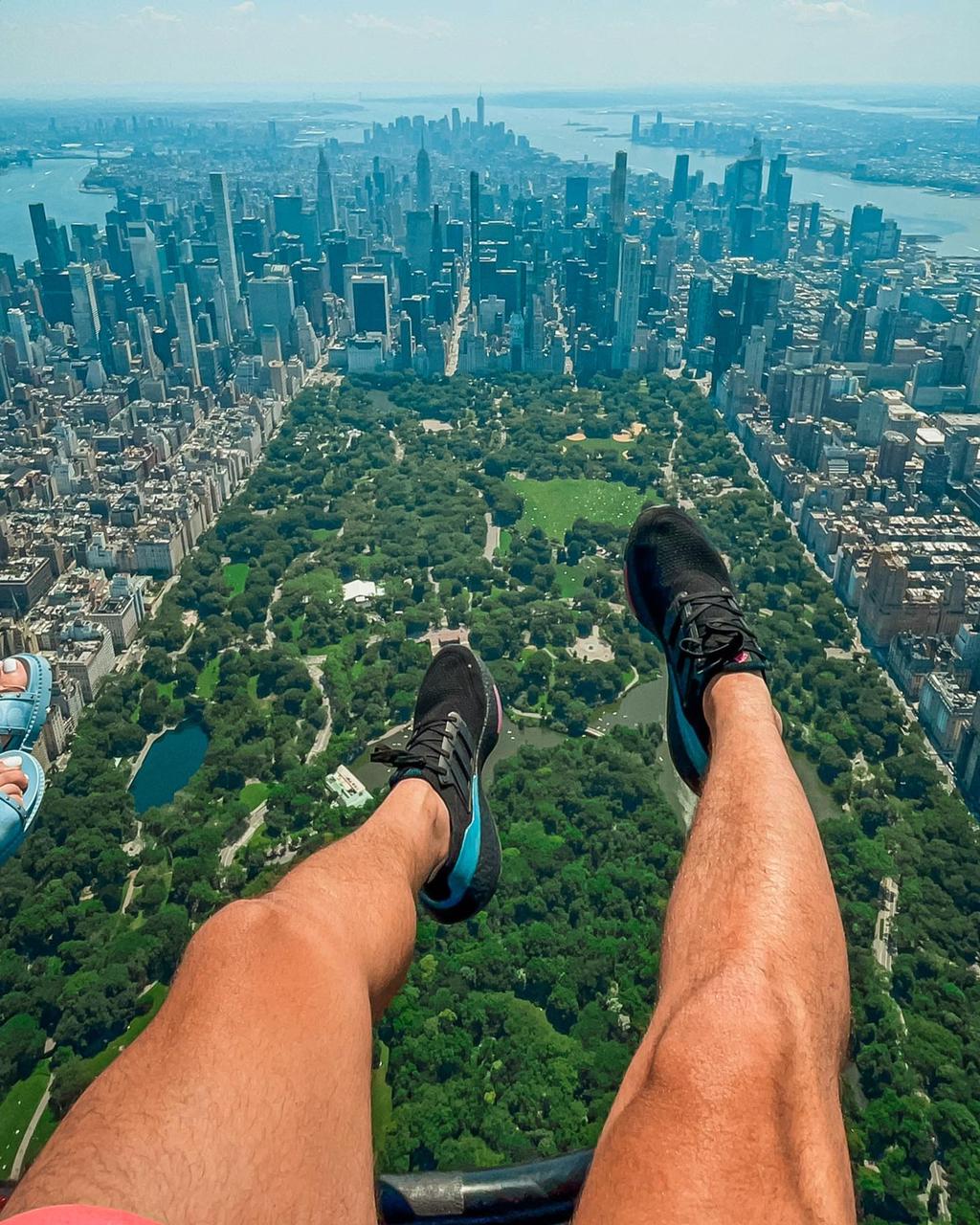 Tour privado en helicóptero por Manhattan sin puertas
