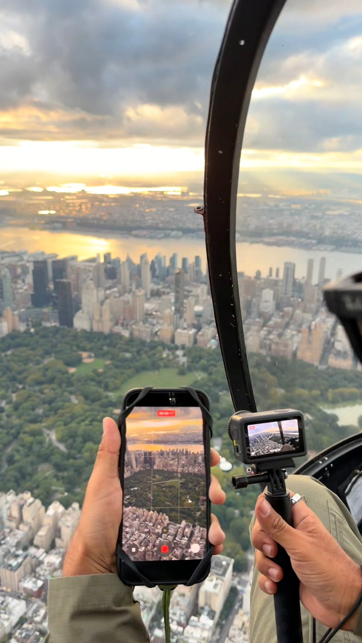 Tour privado en helicóptero por Manhattan sin puertas
