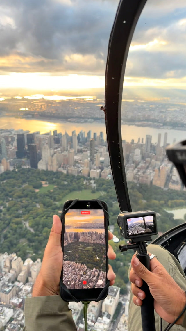 Tour privado en helicóptero por Manhattan sin puertas
