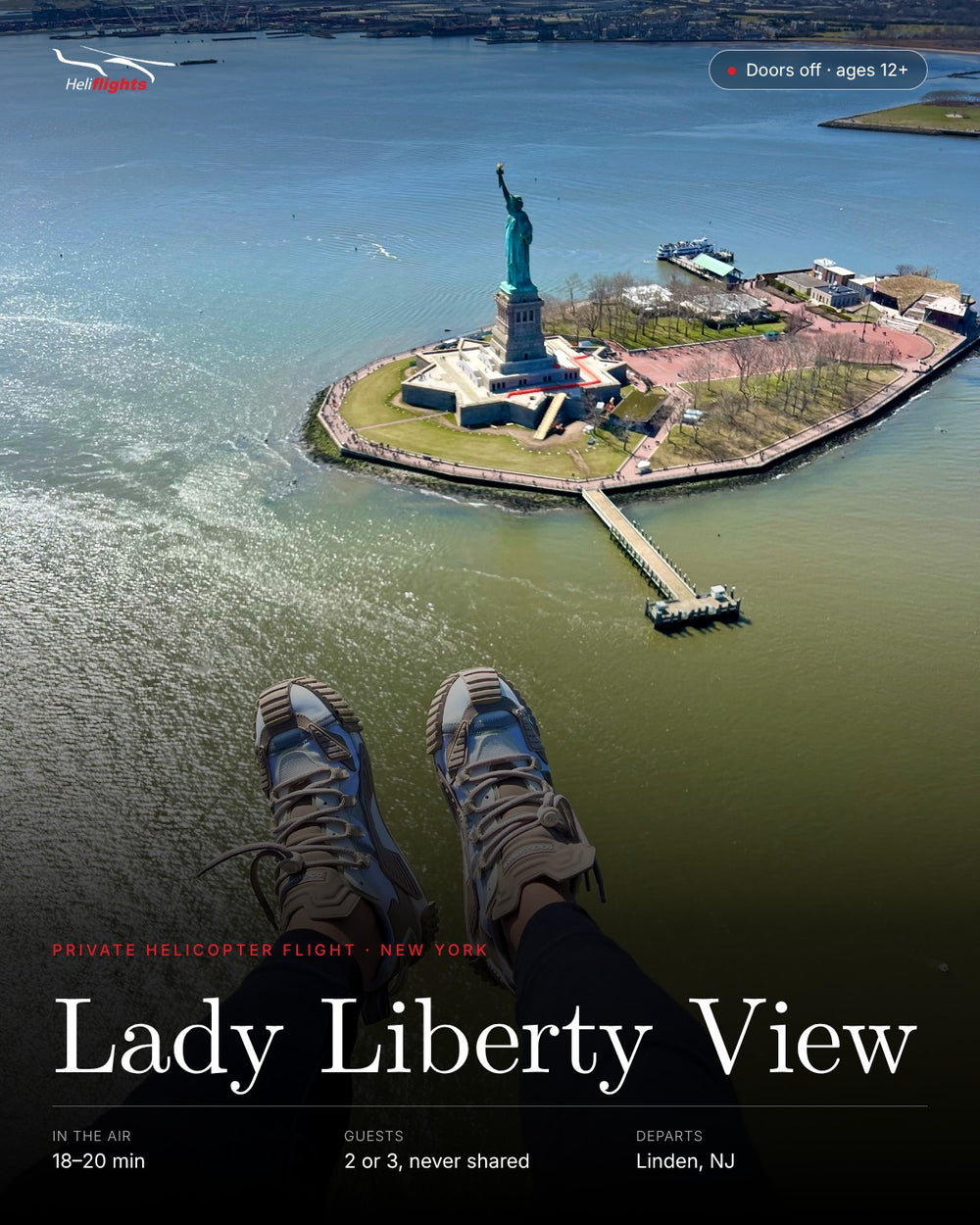 Vista de la Estatua de la Libertad